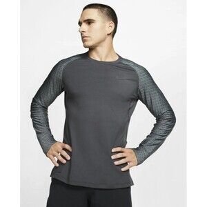 Nike Pro Long-Sleeve Training Top Therma Sports Dri-Fit BV5659-084 Men’s Size M
